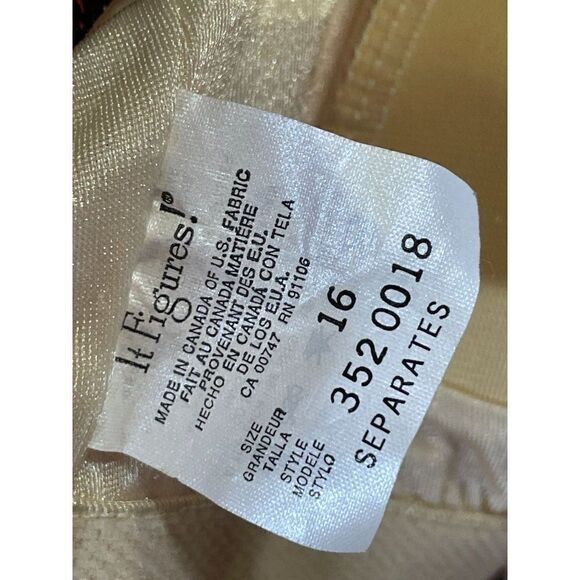 It Figures Sz 16 Polka Dot Tankini Top - Picture 3 of 11